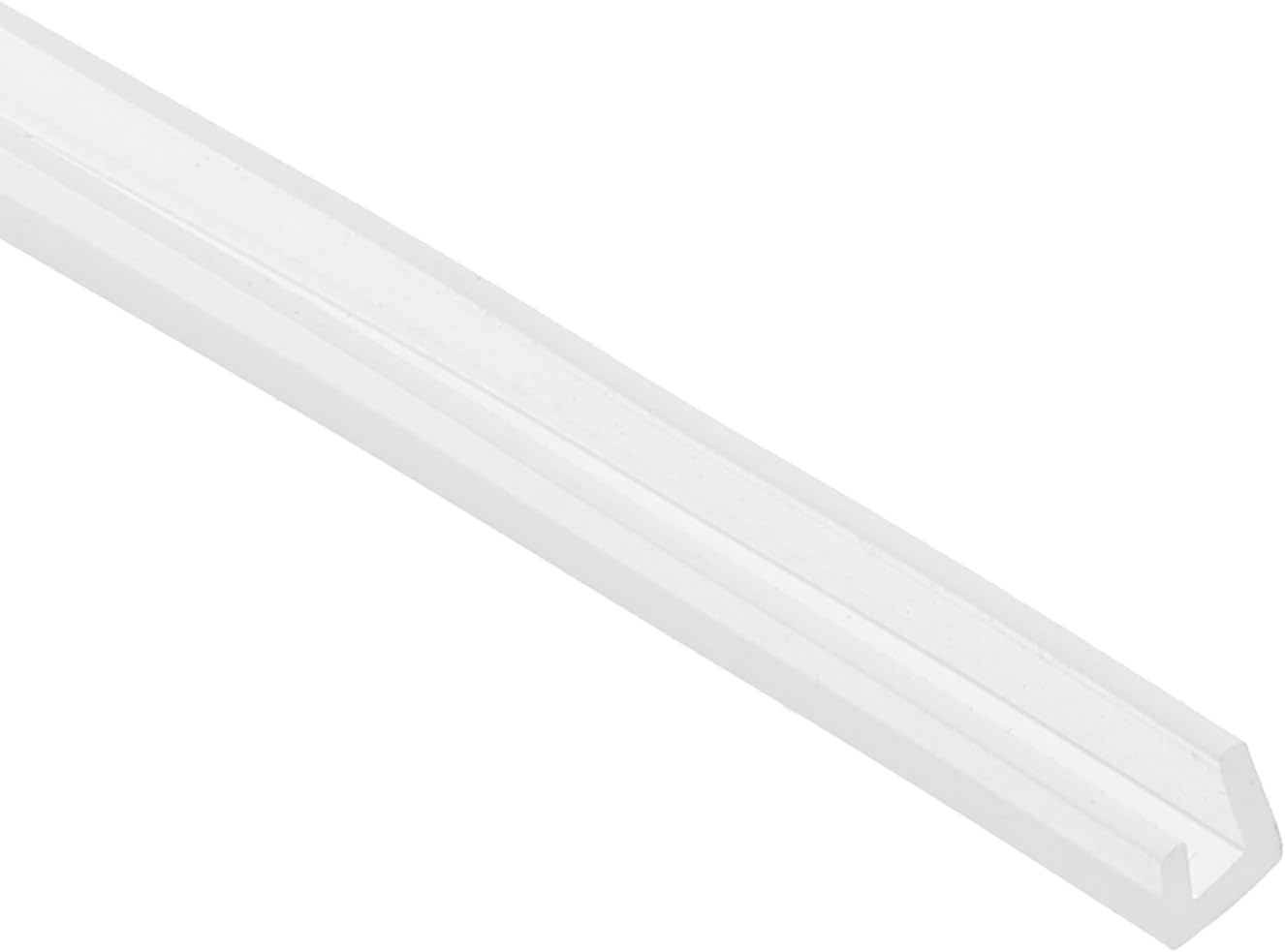 PATIKIL U Channel Edging Trim, 13Ft Sheet Metal Edge Guard Protector Rubber Edge Trim Air Sealed Seal Strip, 1/32" Slot, Fits 1/64"-5/128" Edge, 15/64" x5/128 x1/8"