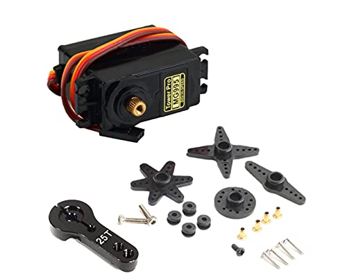 Integy Rc Model C30417 V3 Digital Mg995 Standard Size Metal Gear Servo 12Kg 0.15S W/ Metal Horn #TOP19