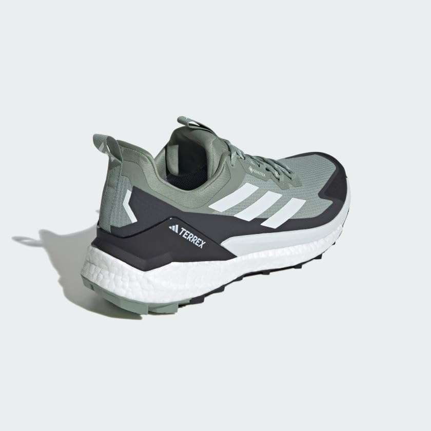 Image of adidas Mens Terrex Free Hiker 2.0 Low Gore-Tex Hiking Hiking Sneakers Shoes - Black