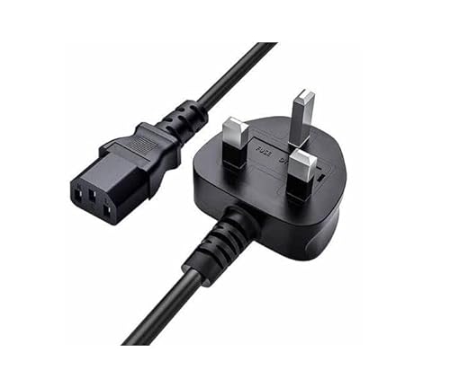 Mains Power Lead Cable Cord For Marshall Fender AMP Amplifier Guitar - 2M Long(COMES WITH REUSABLE CABLE TIE) - Image 4