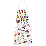 G2TUP Puerto Rico Cooking Apron Puerto Rico Souvenirs Apron Puerto Rico Flag Apron Puerto Rico Coqui Gifts Latina Gifts (Puerto Rico AP)