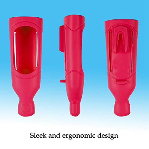 Kuashidai Shampoo Shower Squeeze Bottle Wall Mounted Shower Dispenser Cover Stretchy Silicone Sleeve Won't Leak Or Wear Out - Image 3