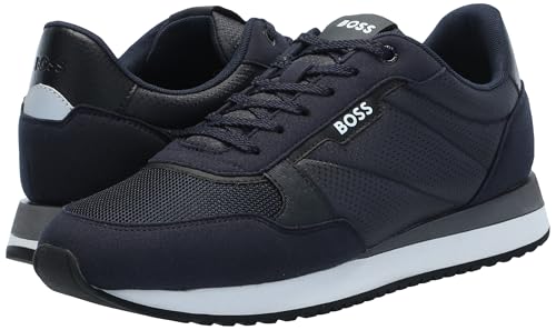 Image of BOSS Men's Kai Retro Low Profile Sneakers