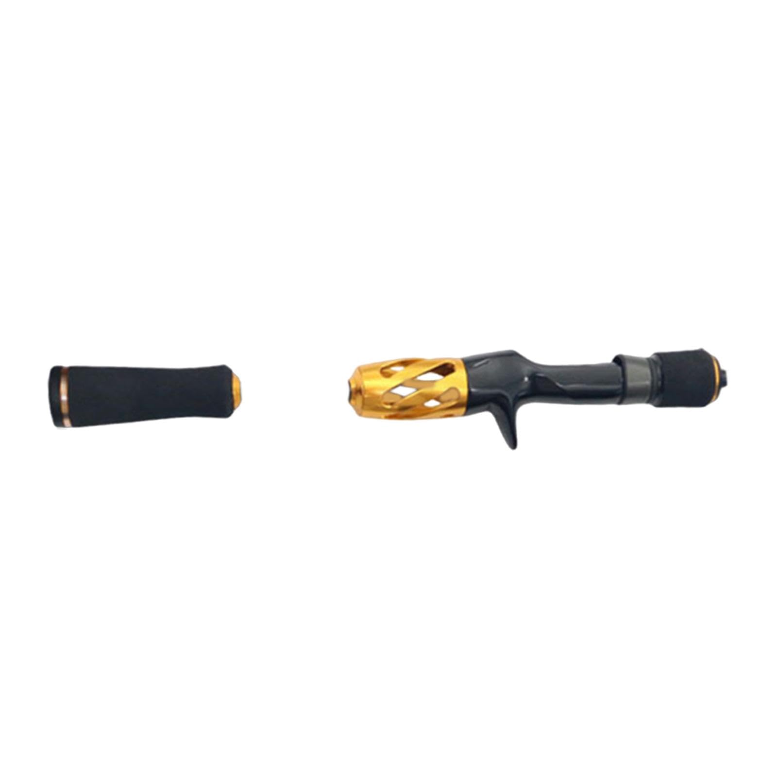 Manico Canna da Pesca Impugnatura Jigging Kit Metallo Fai da Te Accessorio Cavo con Sedile Porta Mulinello Assemblaggio E Riparazione Personalizzata a