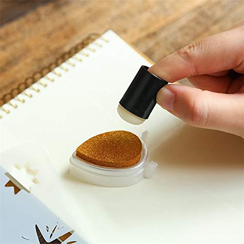 10 Pcs Art Finger Sponge Daubers Finger Sponge Daubers Set For Stenciling Painting Ink Crafts Card Making Scrapbook #TOP5