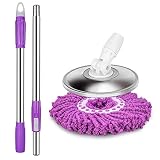 360° Super Spin Mop Cleaning Sponges Bathroom Colorful Easy Floor Cleaner Mops for Sponge Glass Hous
