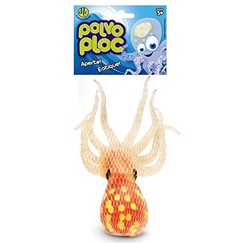 Brinquedo Polvo Ploc Laranja