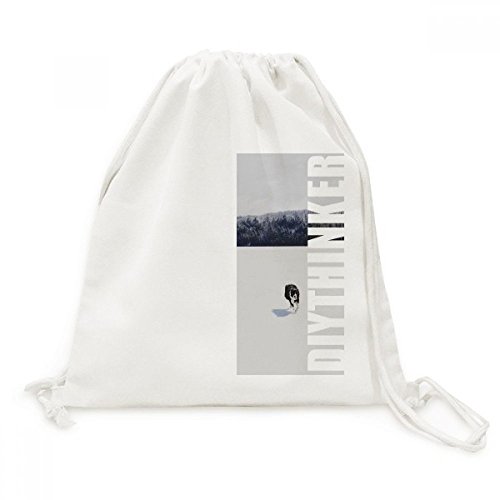 Sac cordon chien en toile le cadeau idéal pour voyageur