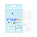 Starface Hydro-Star Clear Big Pack, Invisible Hydrocolloid Pimple Patches, Two Sizes and Star Shape, Absorb Fluid and Reduce Redness (96 Count)