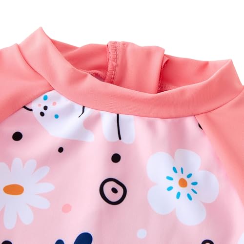 Image of UMELOK Baby Girl Swimsuit Infant UPF 50+ Bathing Suit Size Months