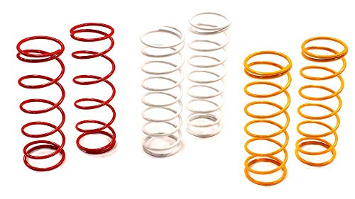 Integy RC Upgrades for Losi, Speed Tune Front Spring Set (6) for 5ive-T