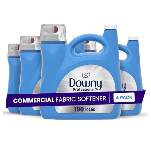 Downy Fabric Softener Liquid, Commercial & Residential (190 loads, 4 pack)