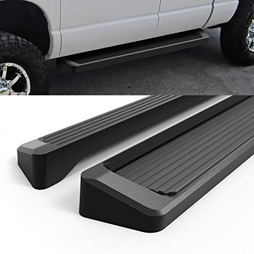 Estribos negros HD Ridez Running Board 6" compatibles Dodge Ram miniatura 4