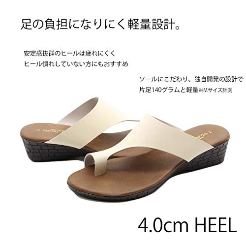 arbrejardin（アルブルジャルダン）『ローヒールトングサンダル』