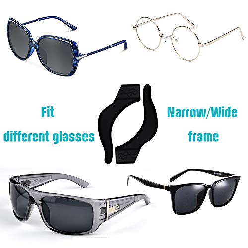 PAWALT 12 Pares Óculos Ganchos Ear Grips Ear Eyeglass Strap Holder Retentor de óculos Óculos de sili