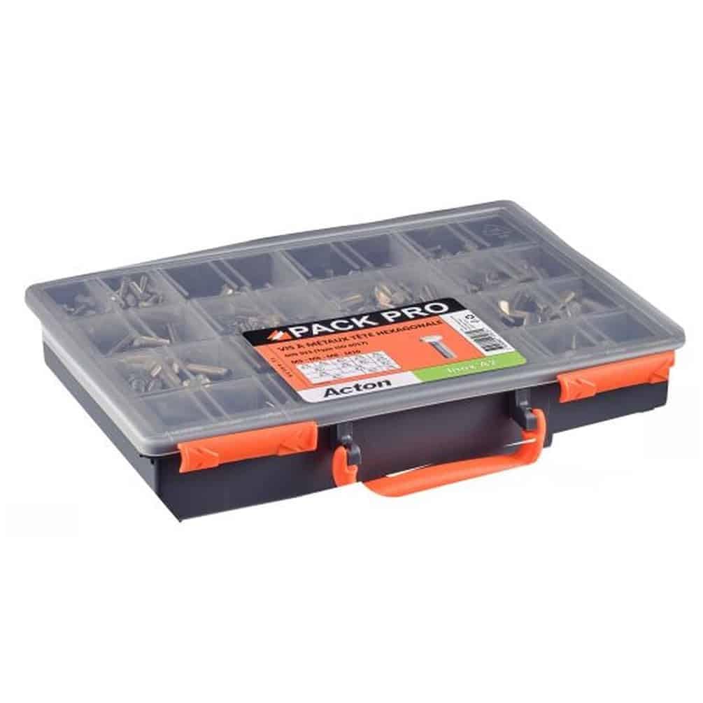 D-Work - Lote de 10 tornillos para metales, cabeza hexagonal (20 x 130 mm, DIN 933, acero inoxidable, A4-80)