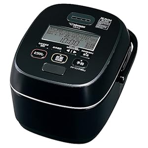 ZOJIRUSHI NW-JX10-BA [Pressure IH rice cooker iron (Black steel preparation) Goen Kamado kettle 5.5 go cooking] 100V Shipped from Japan