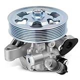 TEMSONE 21-5456 Power Steering Pump with Pulley Compatible with Honda Civic DX, EX, GX, LX, EX-L, LX-S 2007-2011 1.8L L4, Power Assist Pump Replace # 56110RNA315, 56110RNA305, 56110RNAA01, 56110RNAA02