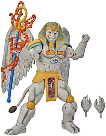 Power Rangers Lightning Collection Monsters Mighty Morphin King Sphinx 8-Inch Premium Collectible Action Figure Toy with Accessories