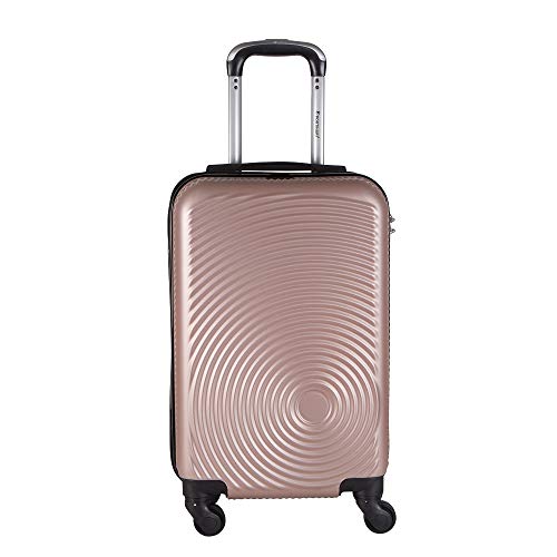 Mala de Bordo em ABS Com 4 Rodas 360 - Nairobi (Rose)