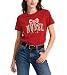 Nurse Shirt for Women - Cute Leopard Bow Nurse Life T-Shirt, Short Sleeve Appreciation Gift for Nurse Week, Nurses Day 2026