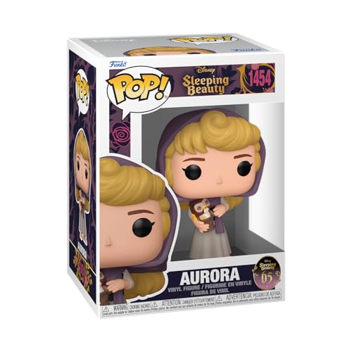 Funko POP! Disney: Sleeping Beauty 65th Anniversary - Aurora With Owl - la Bella Addormentata Nel Bosco - Figura in Vinile da Collezione - Idea Regalo - Merchandising Ufficiale - Movies Fans