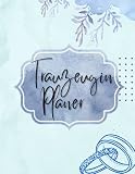 Trauzeugin Planer: Pflichten Organizer, Checkliste, Kalender, Leitfaden | Hochzeitsplaner für Schwester oder Freundin | Geschenk für die Brautjungfer - Floral gestalten