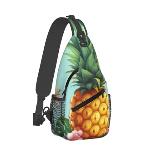 Mochila Sling Tipo Bandolera Negra para Senderismo miniatura 1