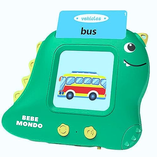 Montessori Toys for 1 2 3 Year Old, Talking Flash Cards for Toddlers, 1 Year Old Boy Girl Birthday Gift, 224 Sight Words Cards,Autism Speech Therapy Preschool Learning Toys for Toddlers 1-3