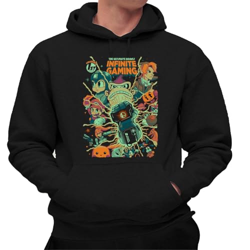 the Fan Tee Sudadera Adulto con Capucha de Hombre Videojuegos