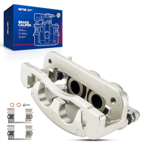 Image of KAX Disc Brake Caliper Assembly for Cadillac /Chevy /GMC Models - Silverado 1500 /Suburban 1500 /Sierra 1500 /Escalade /Avalanche /Express /Yukon XL(Front Right Side), Cadillac XTS 2015-2019(Front Left Side)