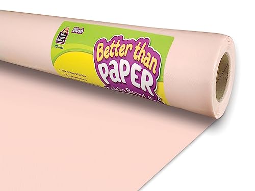 Teacher Created Resources Blush Better Than Paper Bulletin Board Roll 4 feet x 12 feet