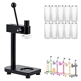 Eastnmythet Selladora Manual Ajustable para Frascos y Botellas, con Latas y Tapas de Pet, para Alimentos Enlatados, Leche, Té y Café Black-100 x 500ml Bottles