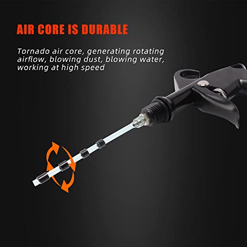 image for SPTA Car Cleaning Gun, Car Blow Gun Trumpet Head High Pressure Dryer B