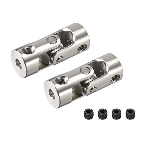 sourcing map 2Stk.drehbare Universal Wellenkupplung Verbindungskupplung L23XD9 2,3mm bis 3mm sourcing map 2Stk.drehbare Universal Wellenkupplung Verbindungskupplung L23XD9 2,3mm bis 3mm