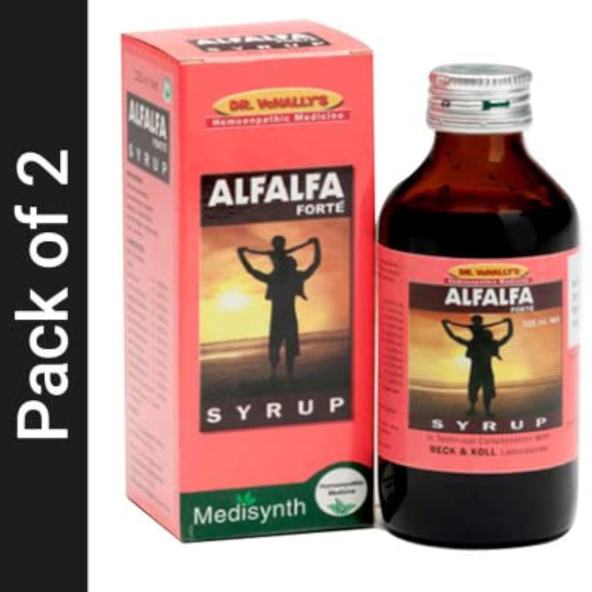 Alfalfa Forte Syrup - 120 ml Pack of 2
