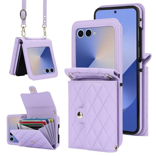 Pochette Samsung Z Flip 7 contre le vol RFID et fentes pour cartes