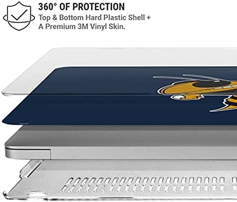 Skinit Case + Skin Compatible with MacBook Air 13in (2020) - Officially Licensed Georiga Tech Logo Design
