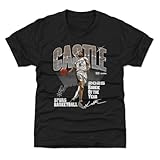500 LEVEL Stephon Castle San Antonio Spurs 2025 Rookie of The Year Youth Shirt (Tri Black, 10-12Y Large)