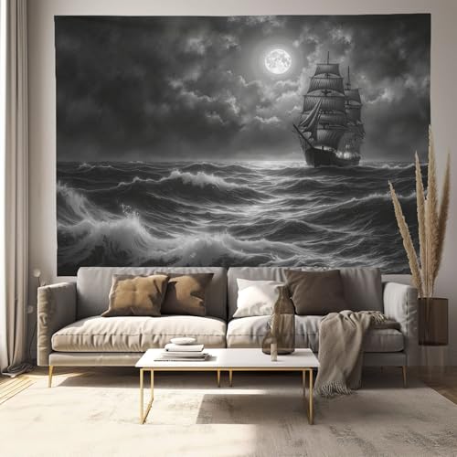 Tapiz de dormitorio grande de 230x150cm para renovar paredes sin usar pintura 2