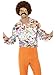 Produktbild Smiffys 60er-Jahre Groovy-Hemd, mehrfarbig, Herren Halloween