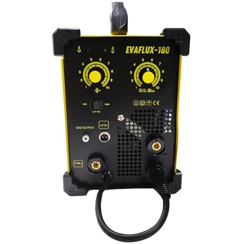 EVALD Máquina Solda Multiprocesso MIG FLEX TIG e Eletrodo EVAFLUX-180 Bivolt