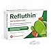 Produktbild Refluthin bei Sodbrennen | 48 Kautabletten mit Fruchtgeschmack | Medizinprodukt | Reflux-Beschwerden & Sodbrennen | neutralisiert überschüssige Magensäure | vegan & glutenfrei | Sodbrennen Tabletten