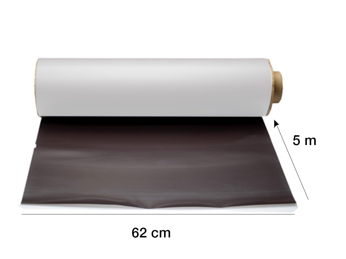 Flexibler Magnet PVC-Spule 62 cm-5 m-0.75 mm