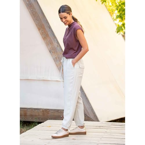 El Naturalista Unisex. 258481120005_020 Sapatilhas Em Pele N5848 Bege (42), Couro, Plano, CordãO, Casual - 8