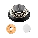 Yourkar Car Air Freshener, Rotating Solar Power Auto Essential Oil Diffuser with Fragrance, Long Lasting Aromatherapy Air Purifier Universal for Most Vehicles, Car Accessories (Ocean)