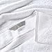 Superior 100% Egyptian Cotton Solid Bath Sheet Set, White, 2-Piece