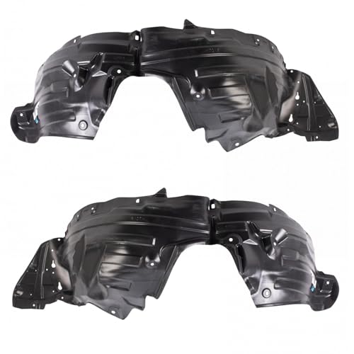 Image of TRQ Front Inner Fender Liner Set Compatible with 2013-2016 Mazda CX-5 MA1248142 MA1249142