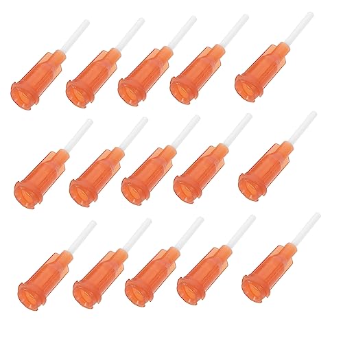 Cabilock Glue Dispenser 15g Amber Pp Tips Reusable Portable Set Dispensing Set for Manual