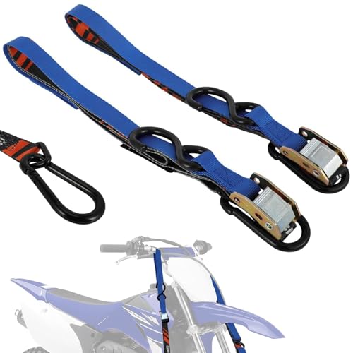 Sangle d'arrimage moto pour remorque et transport en toute sécurité de vos motos